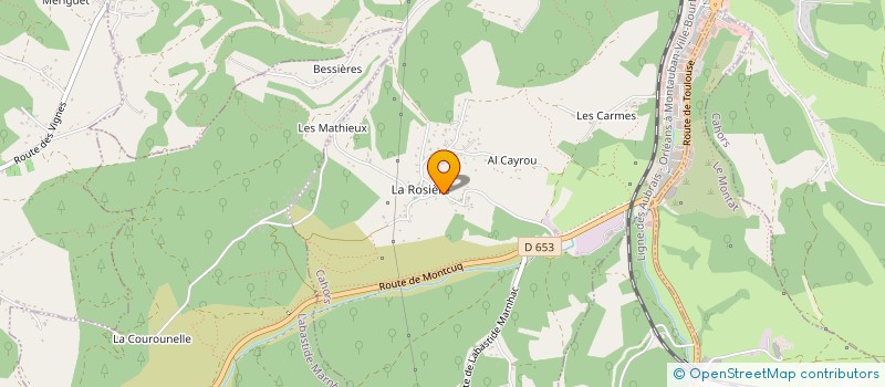 localisation de l'entreprise SCI CAP.EL IMMO  CAHORS