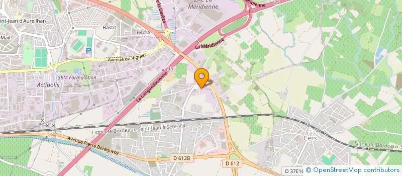 localisation de l'entreprise SCI CAP FLORIDE SUD à VILLENEUVE-LES-BEZIERS
