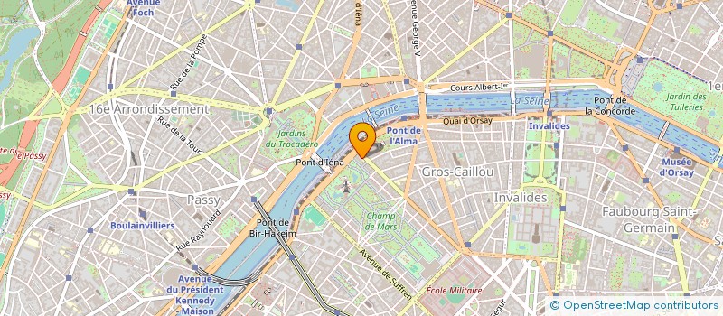 localisation de l'entreprise SCI CAP GECKOS  PARIS