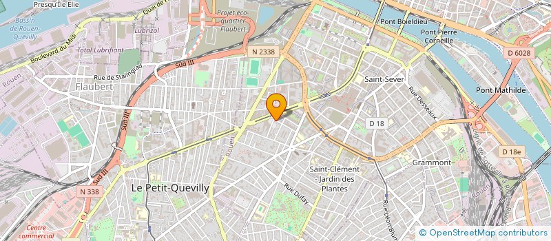 localisation de l'entreprise SCI CAP HORN  ROUEN