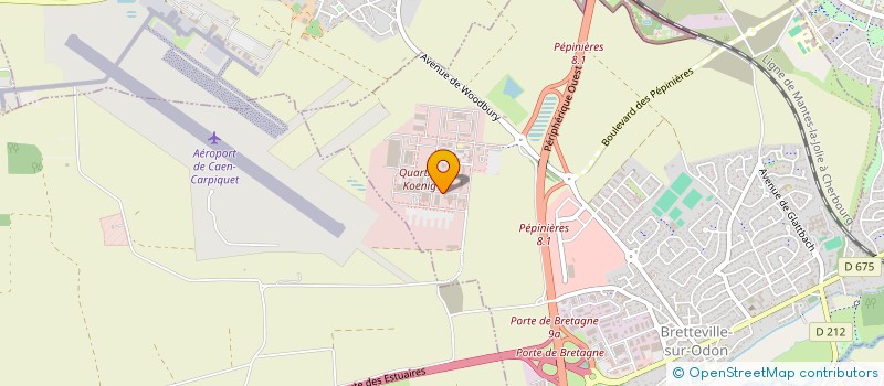 localisation de l'entreprise SCI CAP IFS 2022  BRETTEVILLE-SUR-ODON