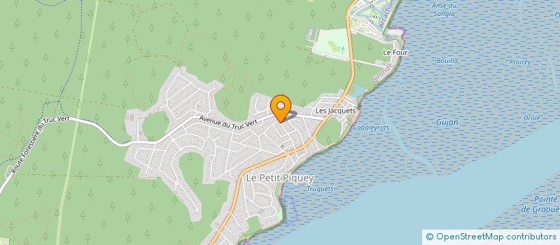 localisation de l'entreprise SCI CAP INOV LOGISTIQUE à LEGE-CAP-FERRET