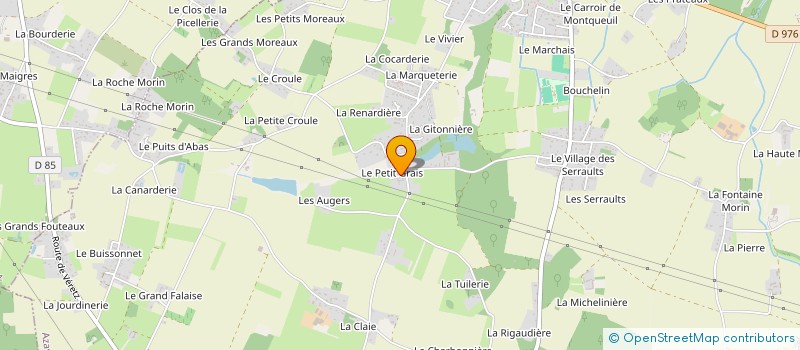 localisation de l'entreprise SCI CAP INVEST  AZAY SUR CHER