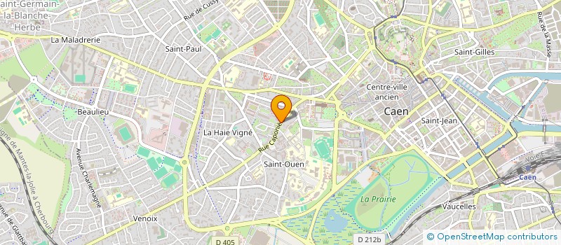 localisation de l'entreprise SCI CAP JMC à CAEN