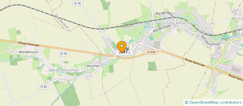 localisation de l'entreprise SCI CAP KENNEDY  SAVY-BERLETTE