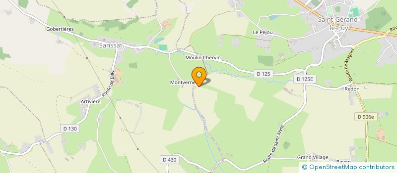 localisation de l'entreprise SCI CAP LAURE  LANGY