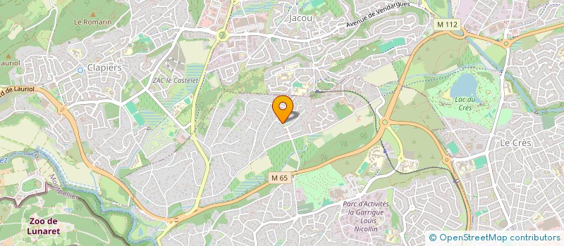 localisation de l'entreprise SCI CAP LIBERTE  CASTELNAU-LE-LEZ