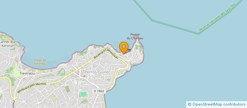 localisation de l'entreprise SCI CAP MANDE  PERROS-GUIREC