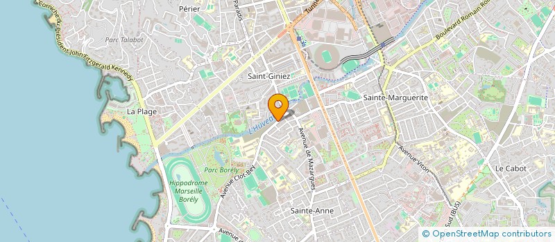 localisation de l'entreprise SCI CAP MARTIN EXTENSION à MARSEILLE