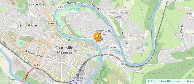 localisation de l'entreprise SCI CAP MATIFOU  CHARLEVILLE-MEZIERES