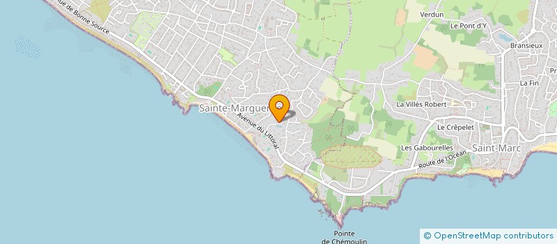 localisation de l'entreprise SCI CAP OCEAN à PORNICHET