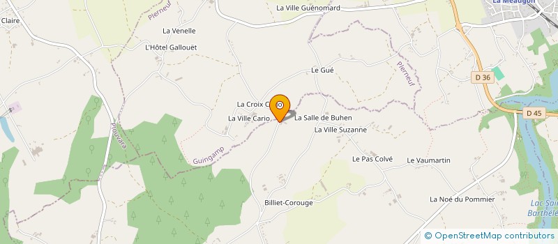 localisation de l'entreprise SCI CAP OUEST à SAINT-BRIEUC