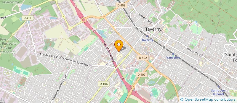 localisation de l'entreprise SCI CAP-ROIG  TAVERNY