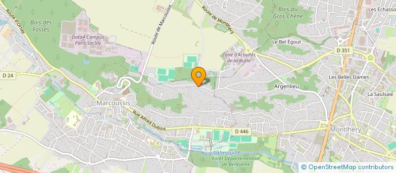 localisation de l'entreprise SCI CAP SILVA HOME  MARCOUSSIS