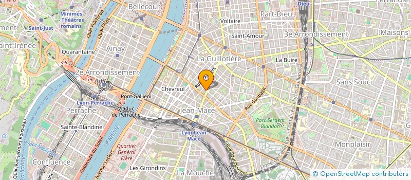 localisation de l'entreprise SCI CAP SKIRING  LYON