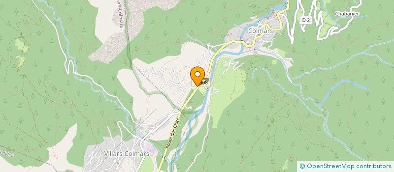 localisation de l'entreprise SCI CAP SUD  COLMARS