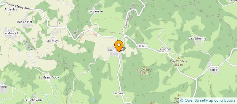 localisation de l'entreprise SCI CAP SUD OUEST à SAINT-LEONARD-DE-NOBLAT