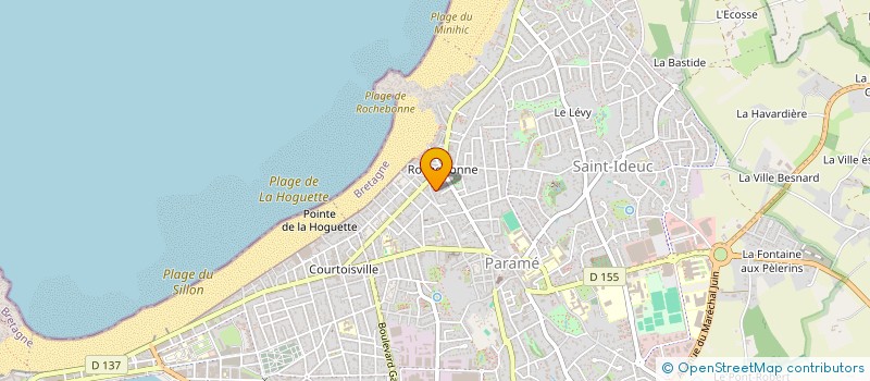 localisation de l'entreprise SCI CAP TAI  SAINT-MALO
