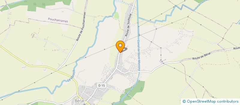 localisation de l'entreprise SCI CAP TOULOUSE  BERAT