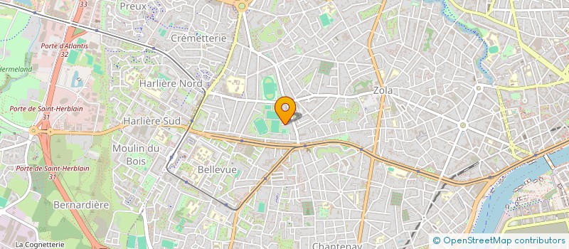 localisation de l'entreprise SCI CAP VEC à NANTES