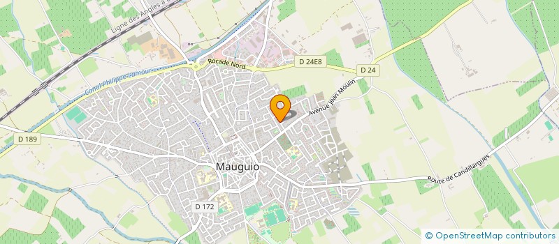 localisation de l'entreprise SCI CAP VIERGE  MAUGUIO