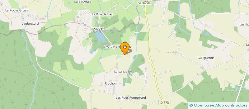 localisation de l'entreprise SCI CAP15  LARAJASSE