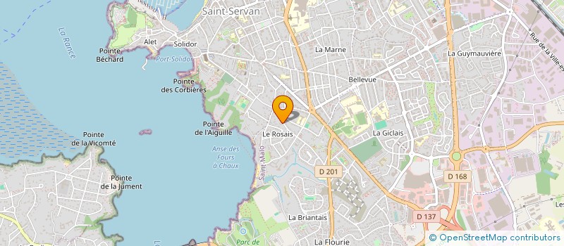 localisation de l'entreprise SCI CAPA IMMO à SAINT-MALO
