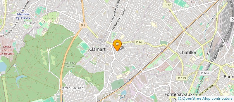 localisation de l'entreprise SCI CAPAEL à CLAMART