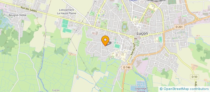 localisation de l'entreprise SCI CAPAINE à LUCON