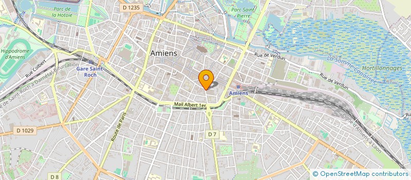localisation de l'entreprise SCI CAPAJE à AMIENS