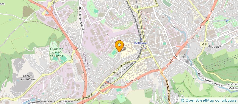 localisation de l'entreprise SCI CAPAJE  SAINT-ETIENNE