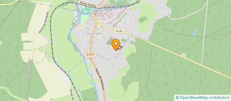 localisation de l'entreprise SCI CAPAJEA à GUERIGNY