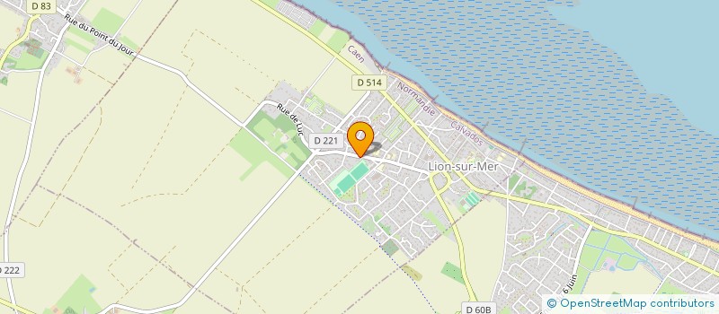 localisation de l'entreprise SCI CAPAMALO  LION-SUR-MER