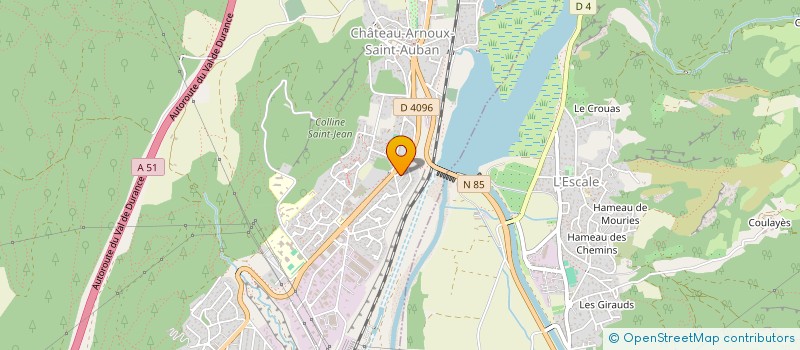 localisation de l'entreprise SCI CAPAN  CHATEAU-ARNOUX-SAINT-AUBAN