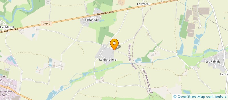 localisation de l'entreprise SCI CAPANI  TALMONT-SAINT-HILAIRE