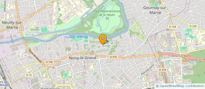 localisation de l'entreprise SCI CAPANIRE à NOISY-LE-GRAND