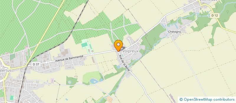 localisation de l'entreprise SCI CAPAPHI  BLANCS-COTEAUX