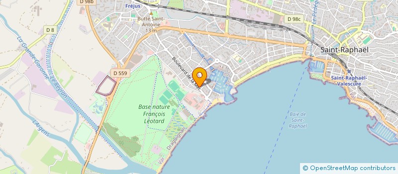 localisation de l'entreprise SCI CAPASADA à FREJUS