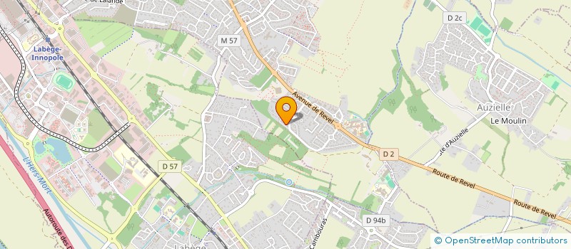 localisation de l'entreprise SCI CAPBIS  SAINT-ORENS-DE-GAMEVILLE