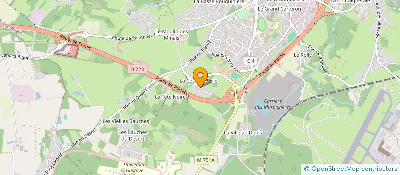 localisation de l'entreprise SCI CAPCAP à BOUGUENAIS