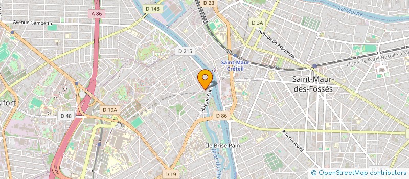 localisation de l'entreprise SCI CAPCHANDAN à CRETEIL