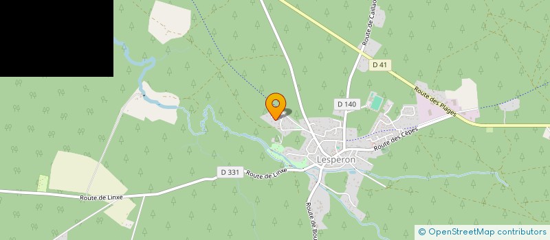 localisation de l'entreprise SCI CAPCOS  LESPERON