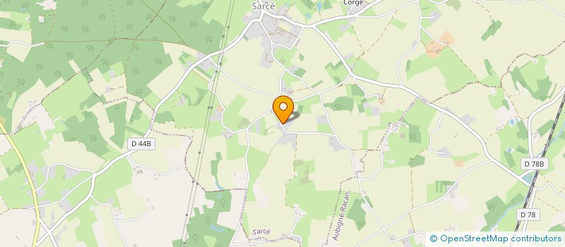 localisation de l'entreprise SCI CAPDEFLAMENVIL  SARCE