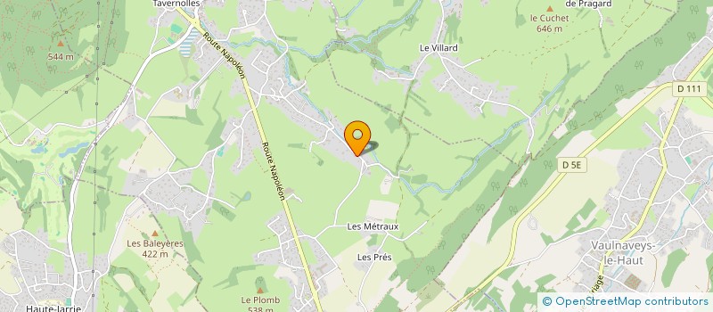 localisation de l'entreprise SCI CAPECCI  BRIE-ET-ANGONNES