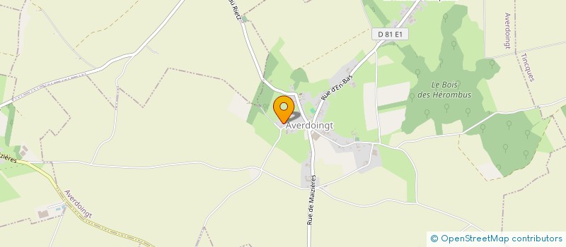 localisation de l'entreprise SCI CAPEGUSTO  AVERDOINGT