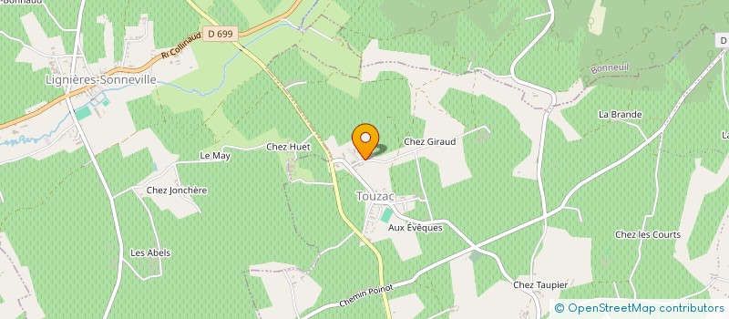 localisation de l'entreprise SCI CAPEL GARMON à BELLEVIGNE