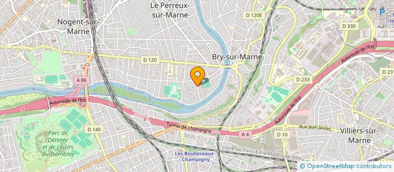 localisation de l'entreprise SCI CAPELA  LE PERREUX-SUR-MARNE