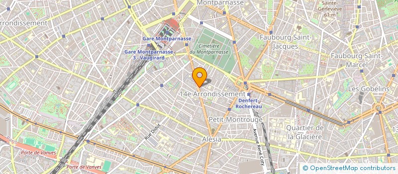 localisation de l'entreprise SCI CAPELET  PARIS