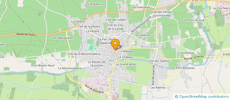 localisation de l'entreprise SCI CAPELLE à BOURGUEIL