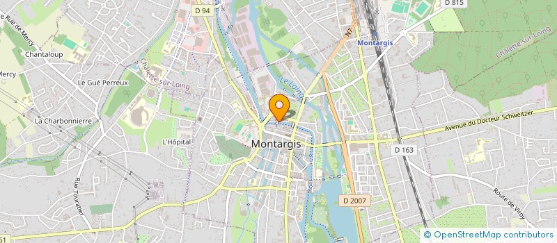 localisation de l'entreprise SCI CAPELLOISE à MONTARGIS